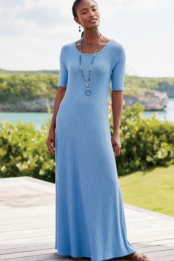 textured_short_sleeve_santiago_dress_20.webp Sale Soft Surroundings Textured Short Sleeve Santiago Dress