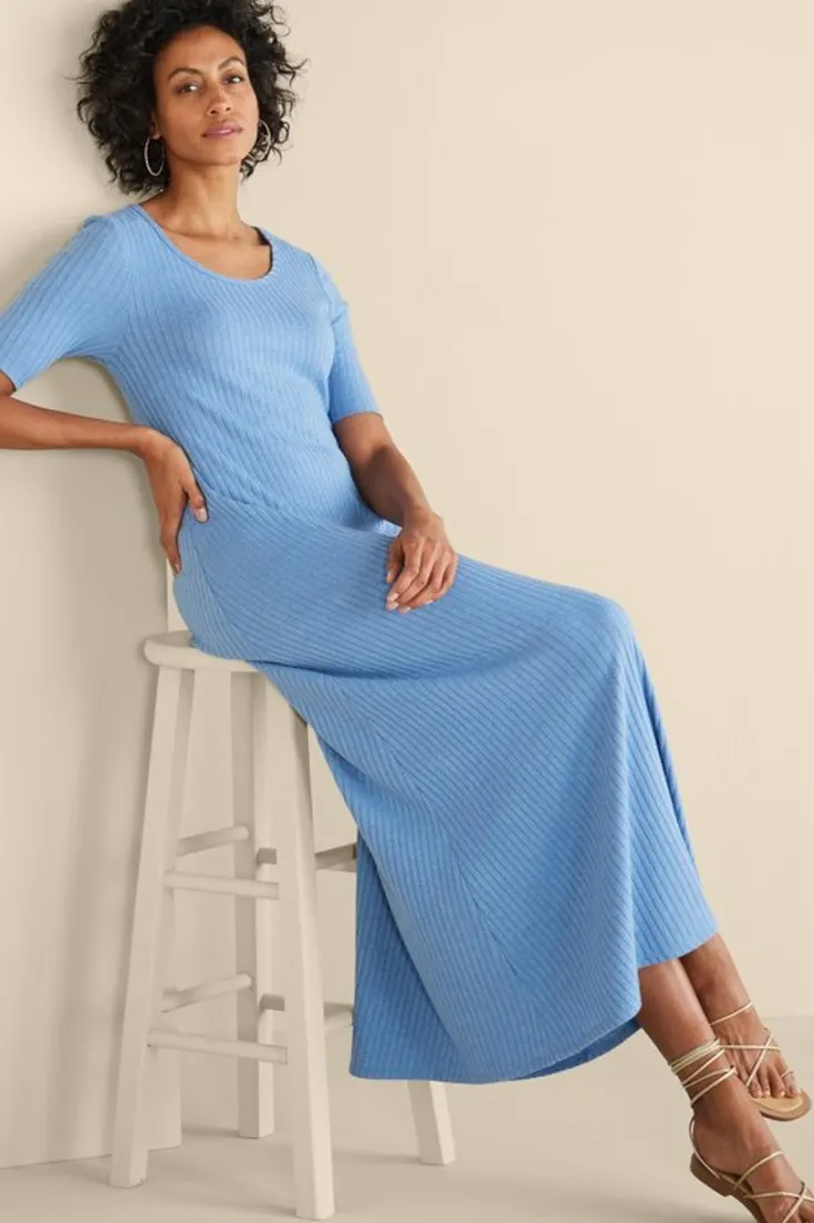textured_short_sleeve_santiago_dress_22.webp Sale Soft Surroundings Textured Short Sleeve Santiago Dress