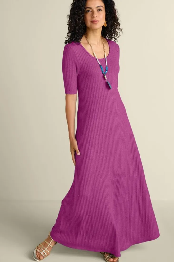 textured_short_sleeve_santiago_dress_6.webp Sale Soft Surroundings Textured Short Sleeve Santiago Dress
