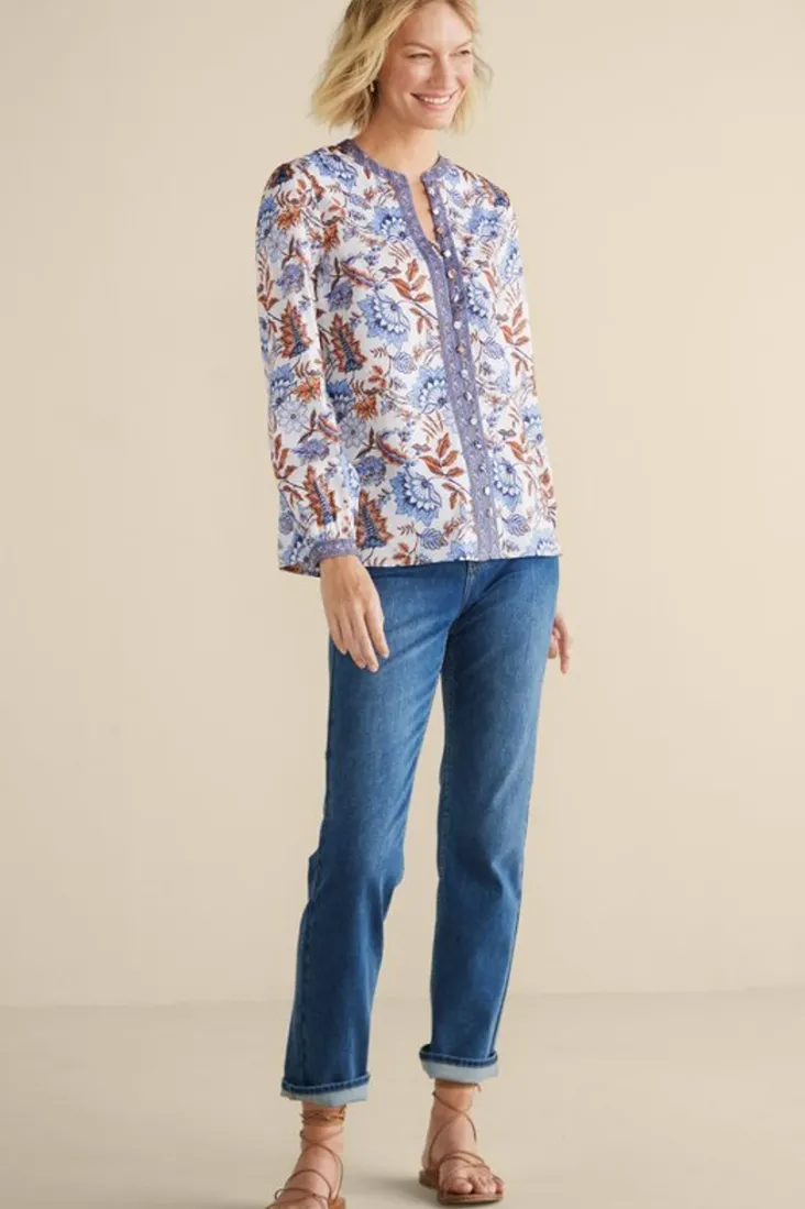 tracy_top_2.webp Fashion Soft Surroundings Tracy Top ChambrayCalico