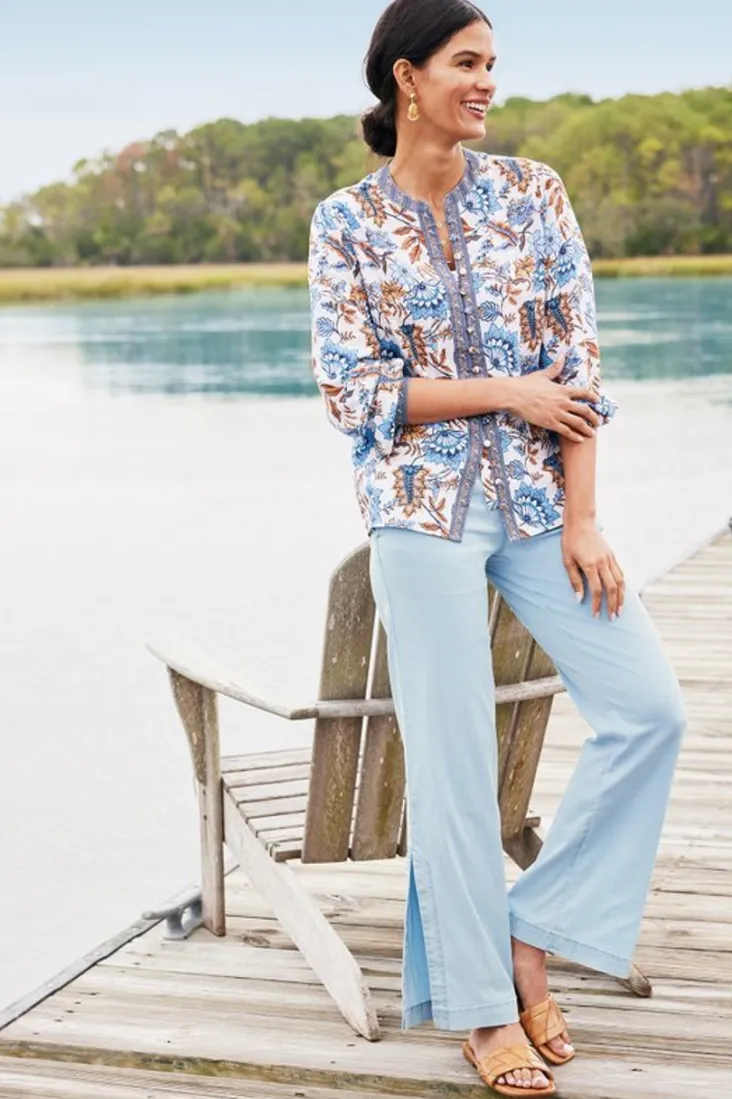 tracy_top_4.webp Fashion Soft Surroundings Tracy Top ChambrayCalico