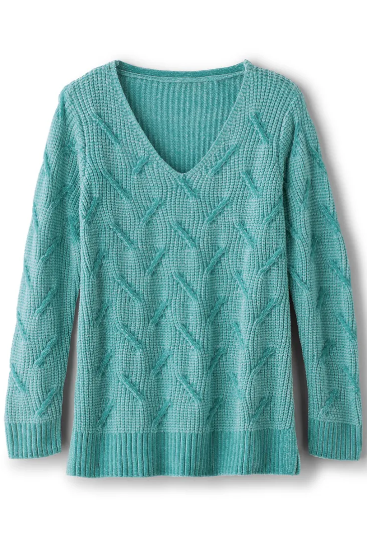 Shop Soft Surroundings Trina Chenille Sweater