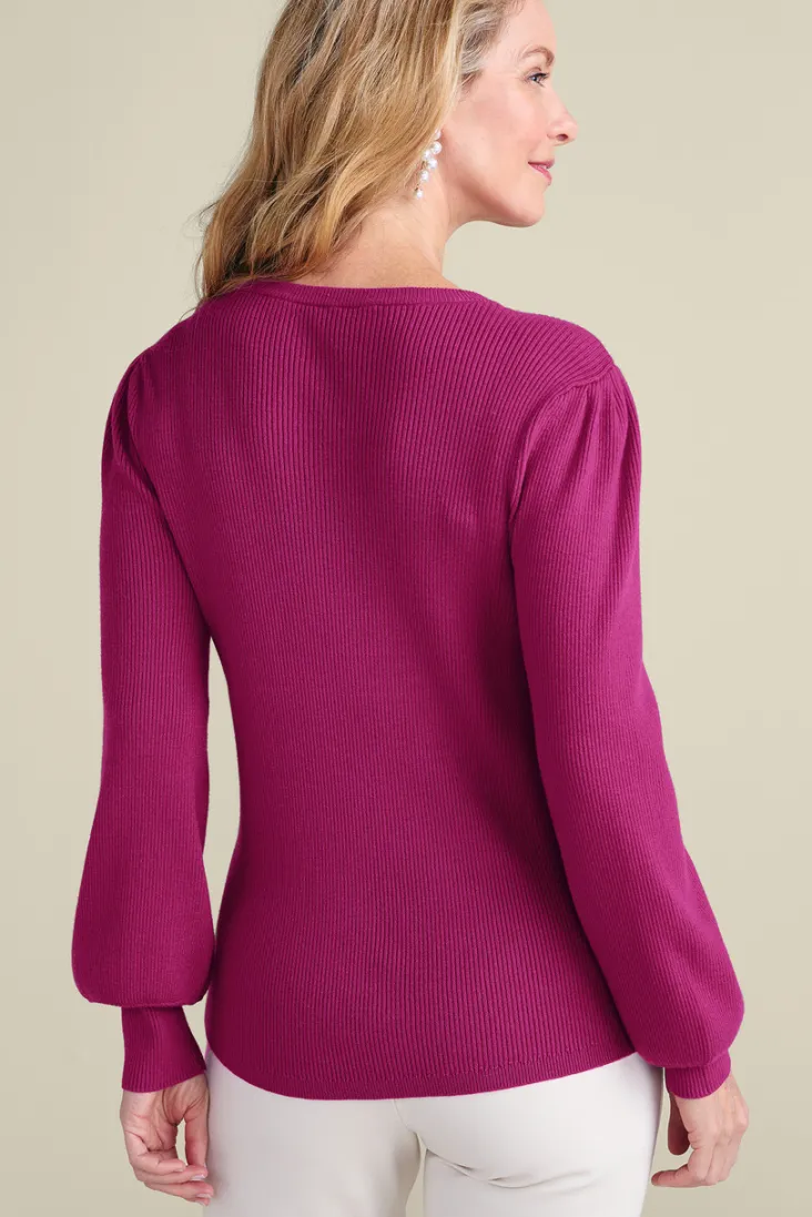 tyla_button_shoulder_sweater_9.webp Best Sale Soft Surroundings Tyla Button Shoulder Sweater
