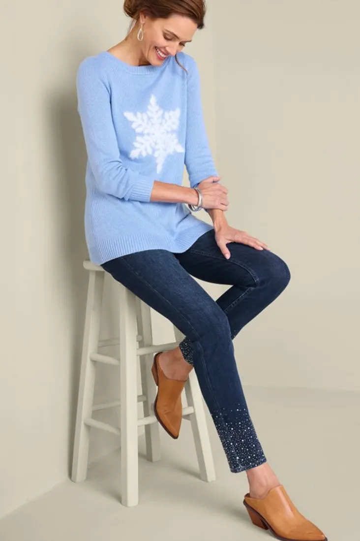 ultimate_denim_crystal_pullon_slim_leg_jeans_5.webp Flash Sale Soft Surroundings Ultimate Denim Crystal Pull-On Slim Leg Jeans RiverWash