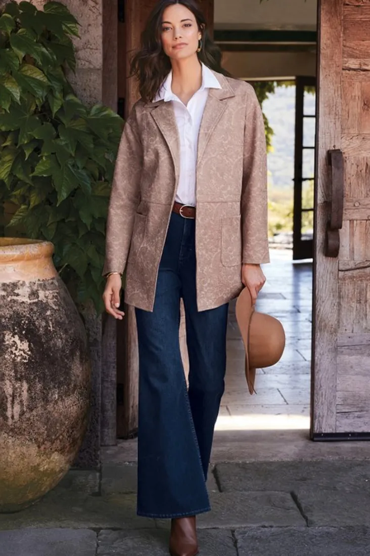 ultimate_denim_flare_jeans_5.webp New Soft Surroundings Ultimate Denim Flare Jeans TidalBlueWash