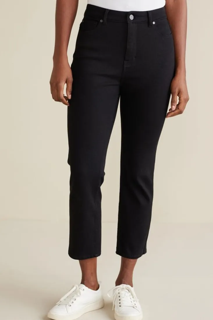 Clearance Soft Surroundings Ultimate Denim Slim Leg Crop Jeans