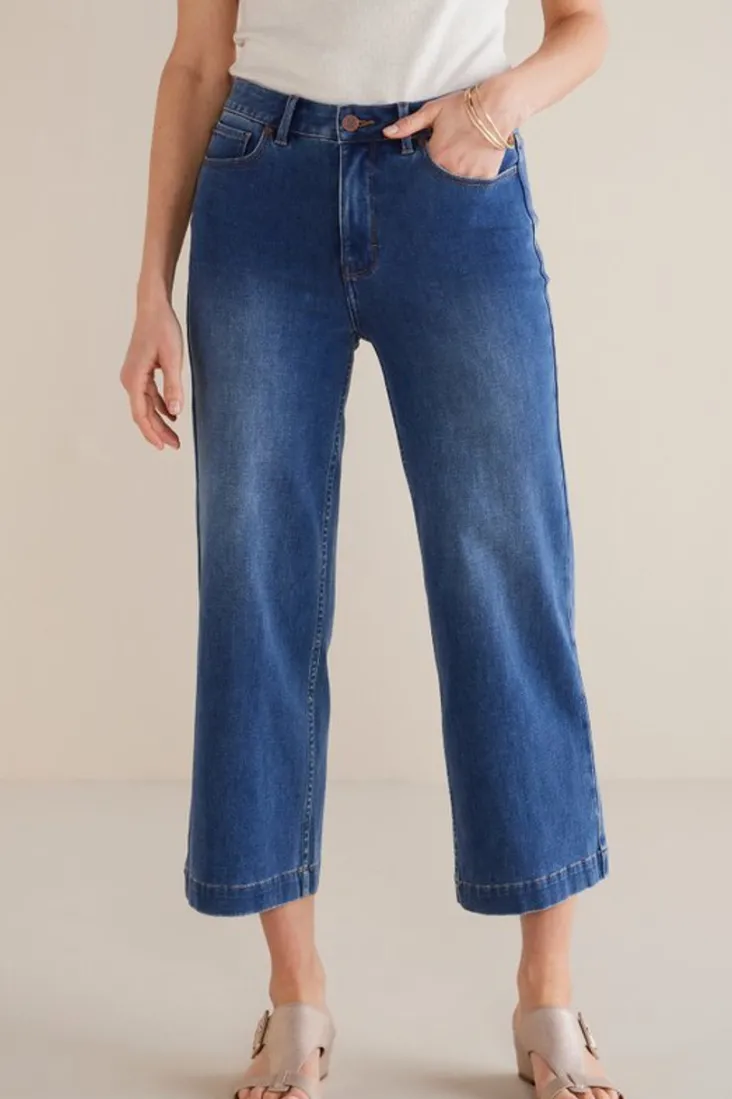 ultimate_denim_wide_leg_crop_jeans_3.webp Cheap Soft Surroundings Ultimate Denim Wide Leg Crop Jeans MirrorLakeWash