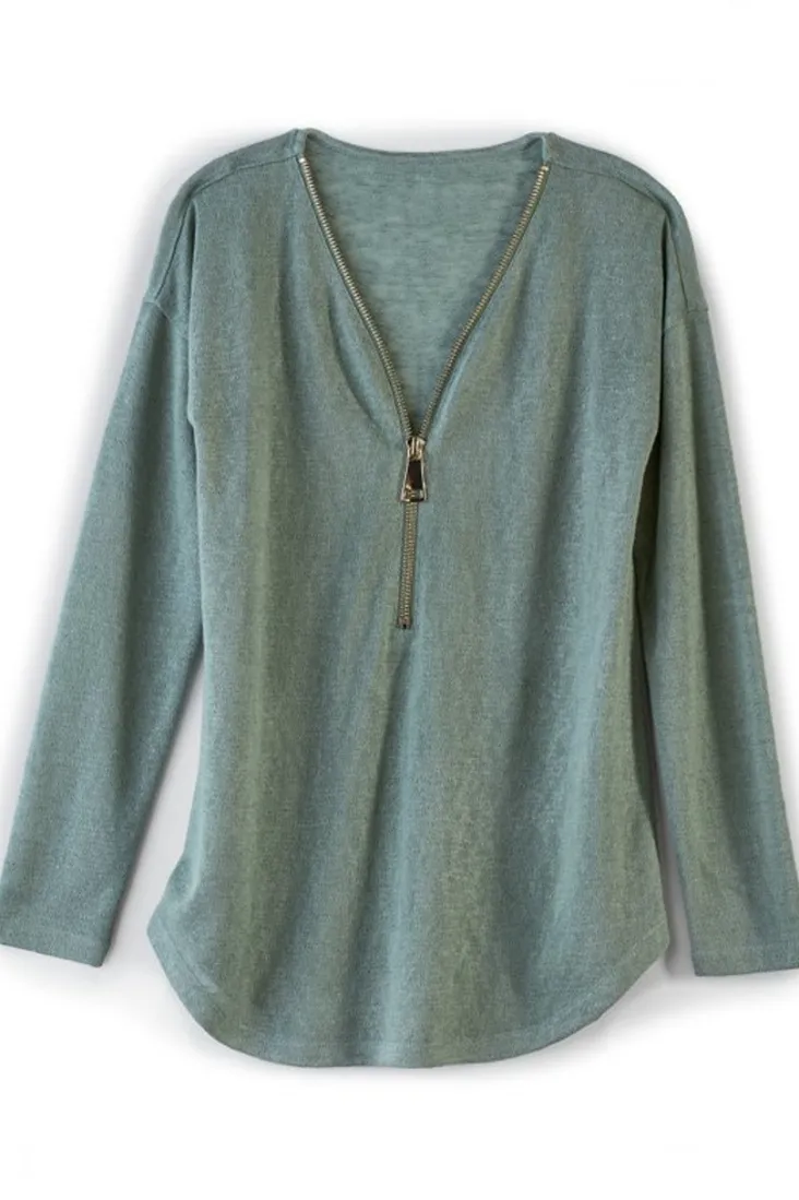 valentina_zip_sweater_22.webp Flash Sale Soft Surroundings Valentina Zip Sweater