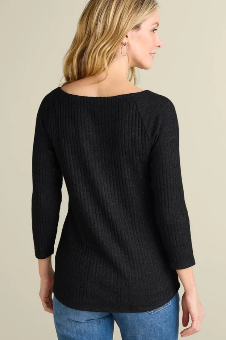 veda_rib_top_3.webp Clearance Soft Surroundings Veda Rib Top WashedBlack