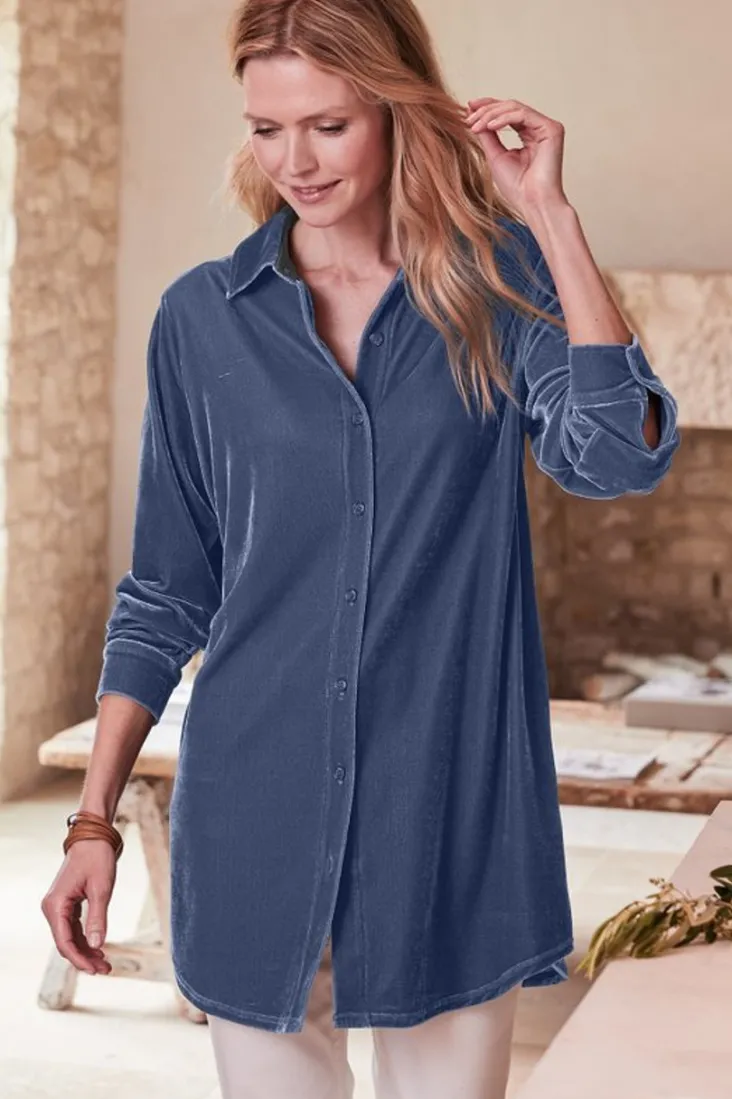 velvet_boyfriend_tunic_shirt_14.webp New Soft Surroundings Velvet Boyfriend Tunic Shirt