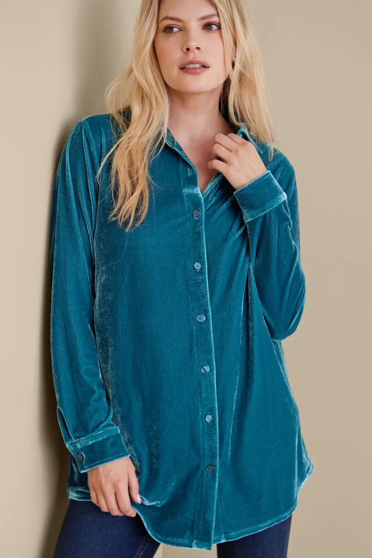velvet_boyfriend_tunic_shirt_50.webp New Soft Surroundings Velvet Boyfriend Tunic Shirt