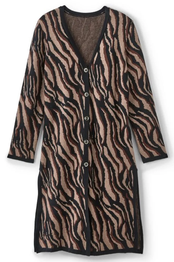 veronica_jacquard_cardigan_1.webp New Soft Surroundings Veronica Jacquard Cardigan NeutralAnimal