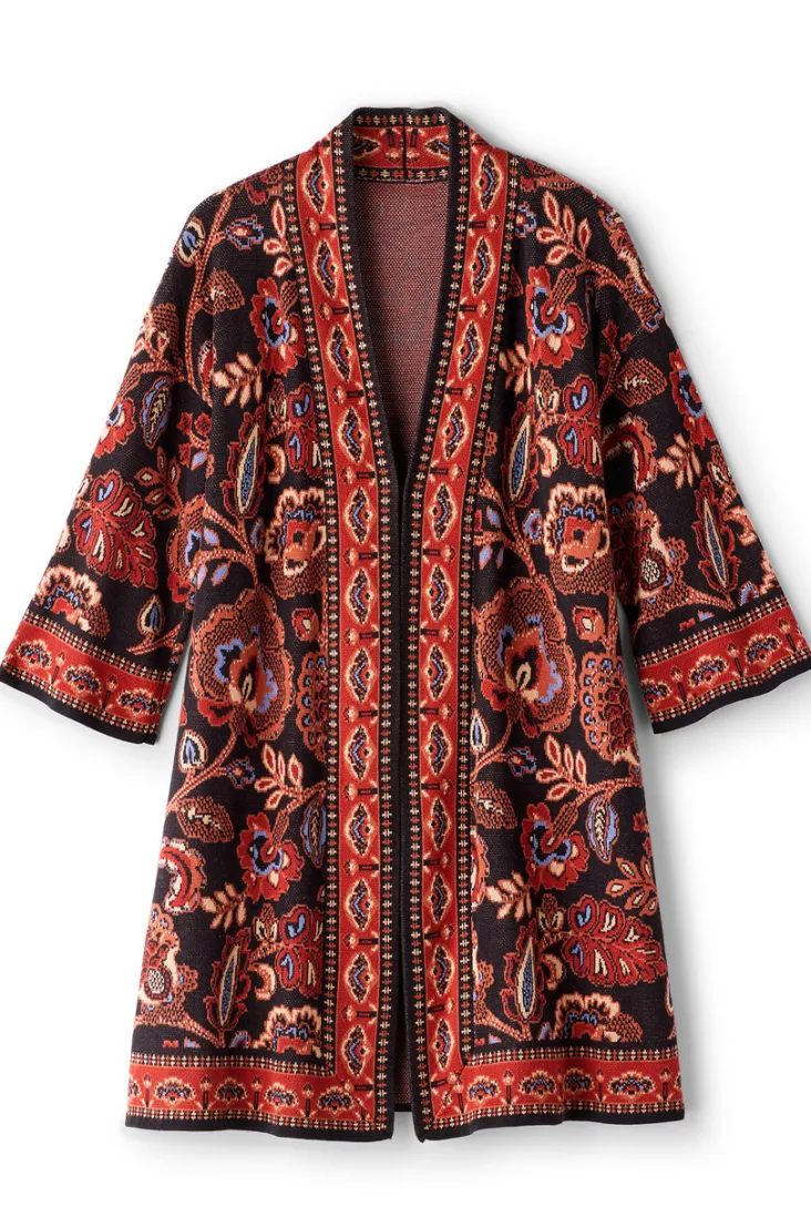 vitrine_jacquard_cardigan_1.webp Cheap Soft Surroundings Vitrine Jacquard Cardigan FallGarden