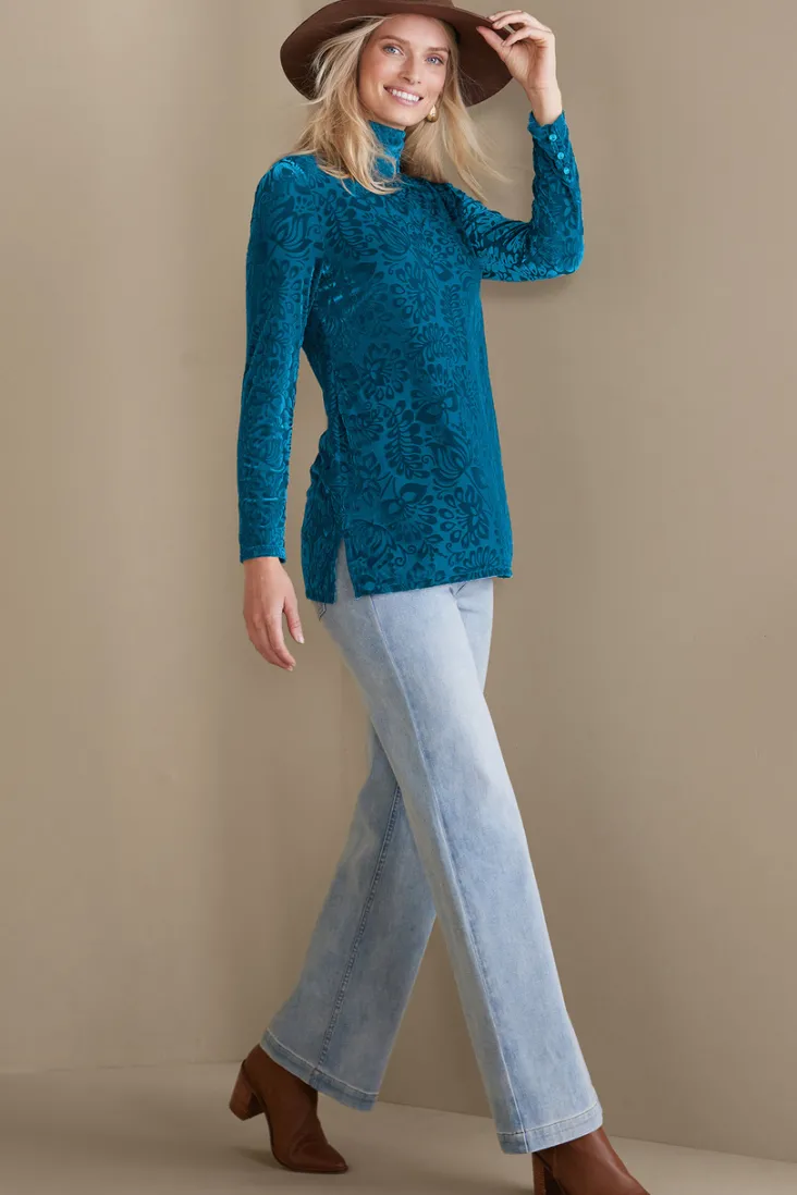 walden_velvet_turtleneck_14.webp Sale Soft Surroundings Walden Velvet Turtleneck