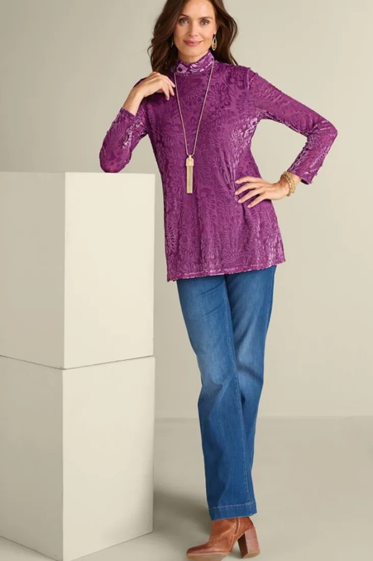 walden_velvet_turtleneck_20.webp Sale Soft Surroundings Walden Velvet Turtleneck