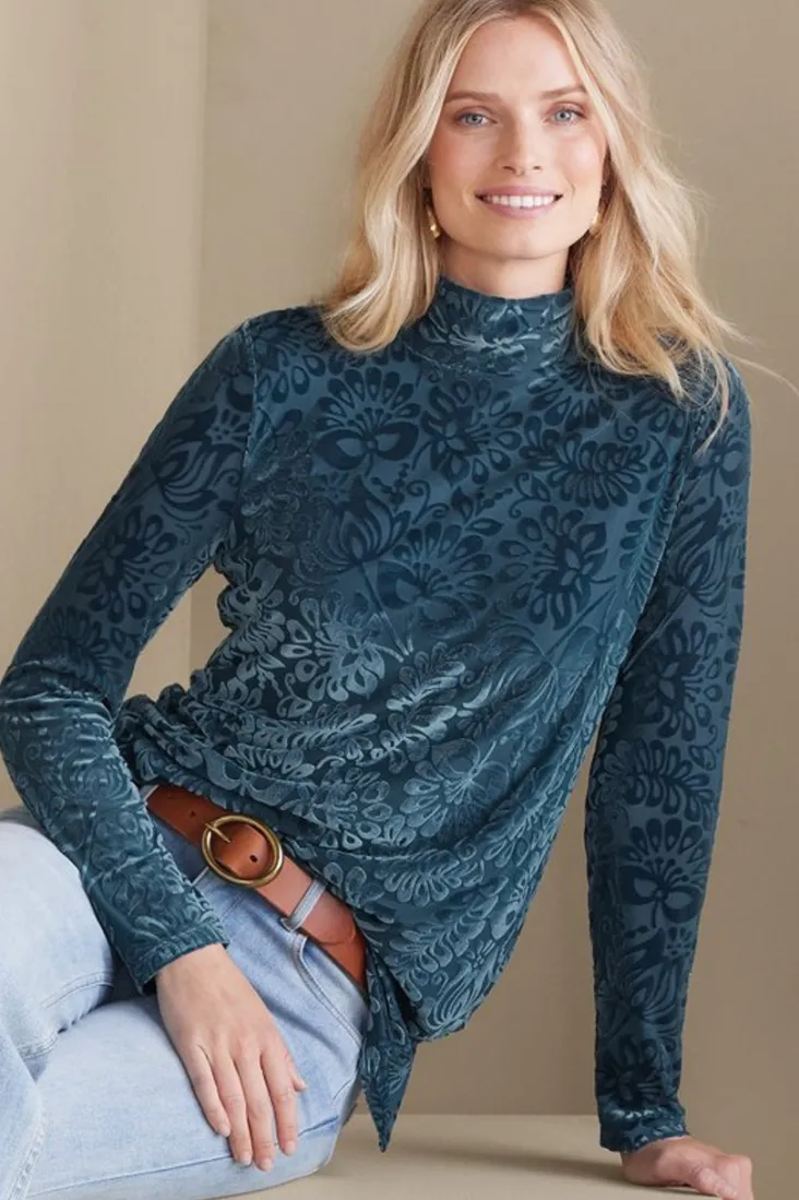 walden_velvet_turtleneck_39.webp Sale Soft Surroundings Walden Velvet Turtleneck