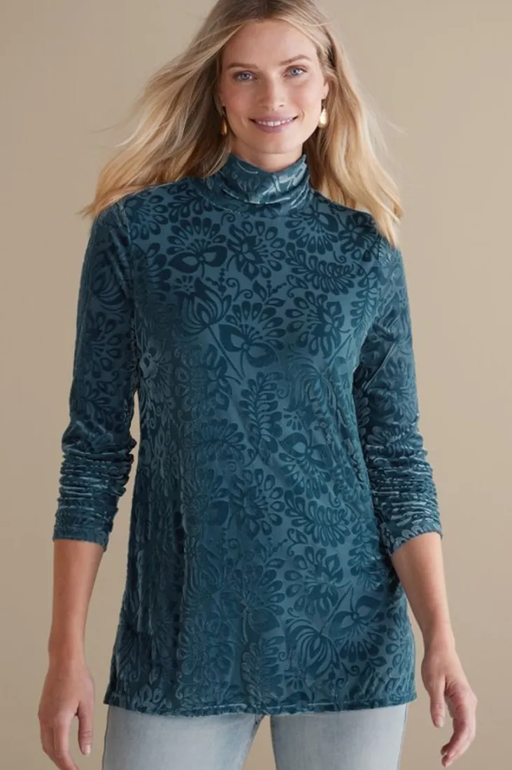 walden_velvet_turtleneck_49.webp Sale Soft Surroundings Walden Velvet Turtleneck