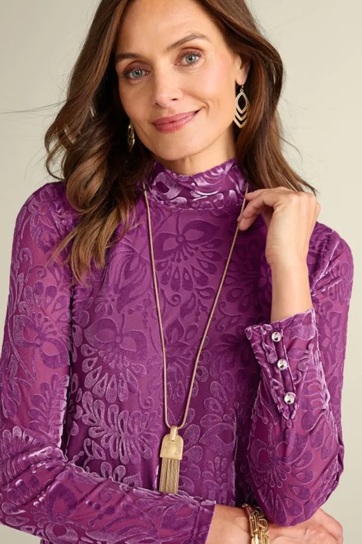 walden_velvet_turtleneck_5.webp Sale Soft Surroundings Walden Velvet Turtleneck