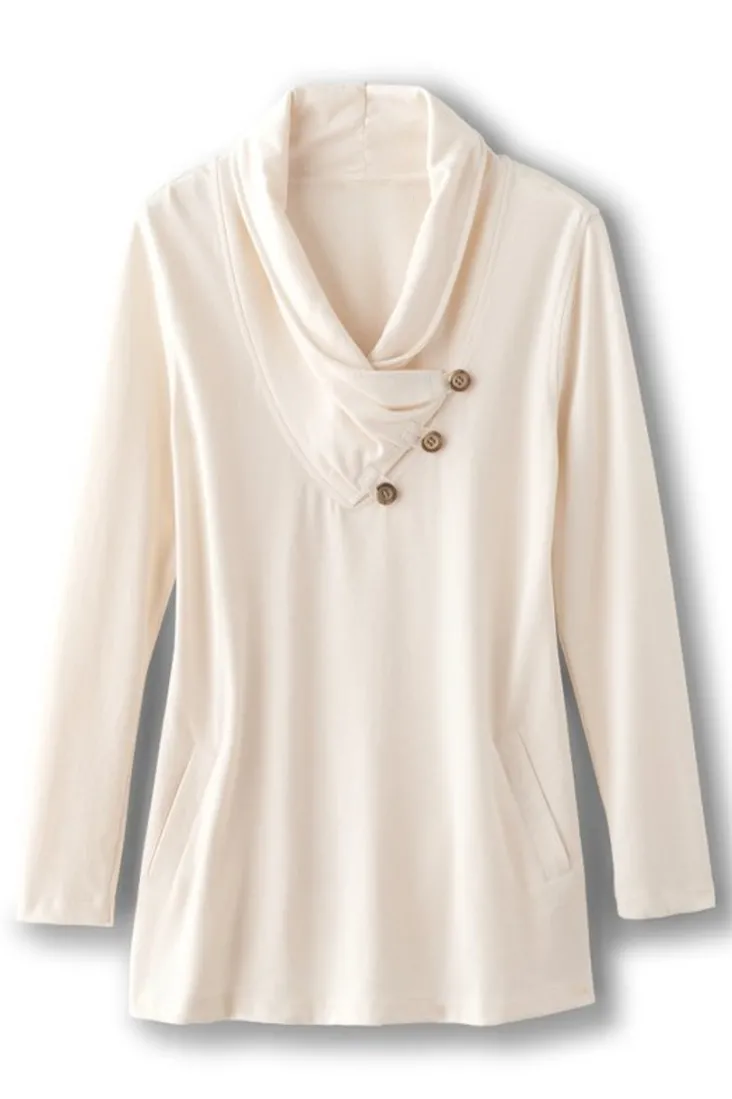 Shop Soft Surroundings Westminster Tunic Sweatshirt