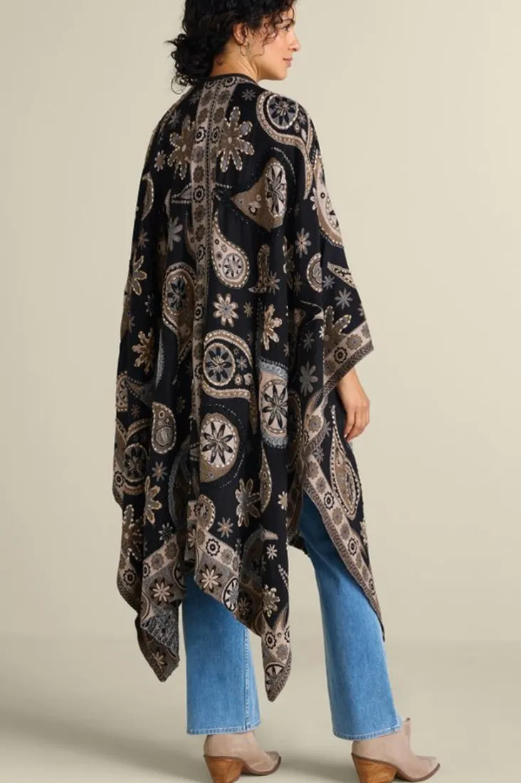 yasmin_embroidered_wrap_2.webp Best Soft Surroundings Yasmin Embroidered Wrap BlackMulti