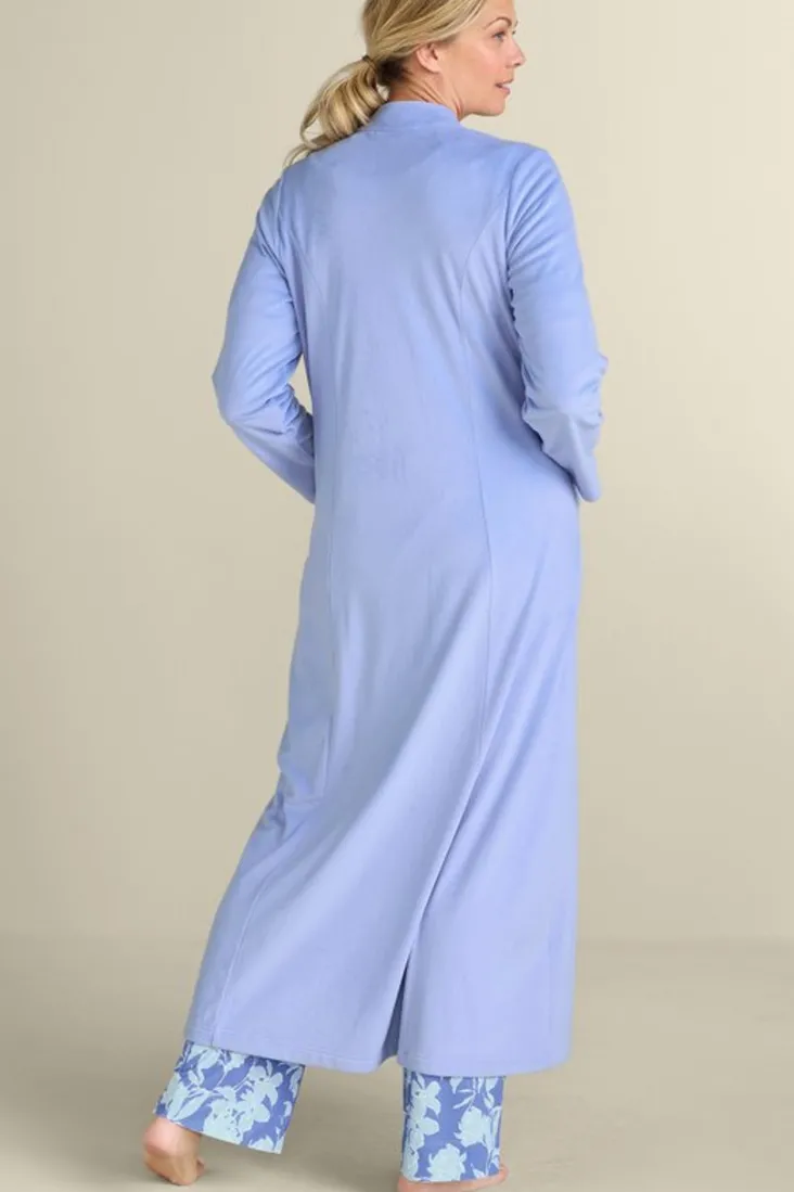 zinfandel_zip_up_robe_2.webp Online Soft Surroundings Zinfandel Zip Up Robe PorcelainBlue