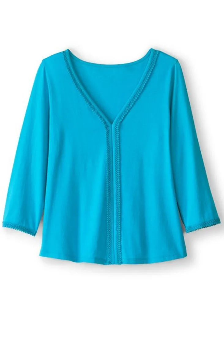 zoey_tee_2.webp Flash Sale Soft Surroundings Zoey Tee SunkistCoral