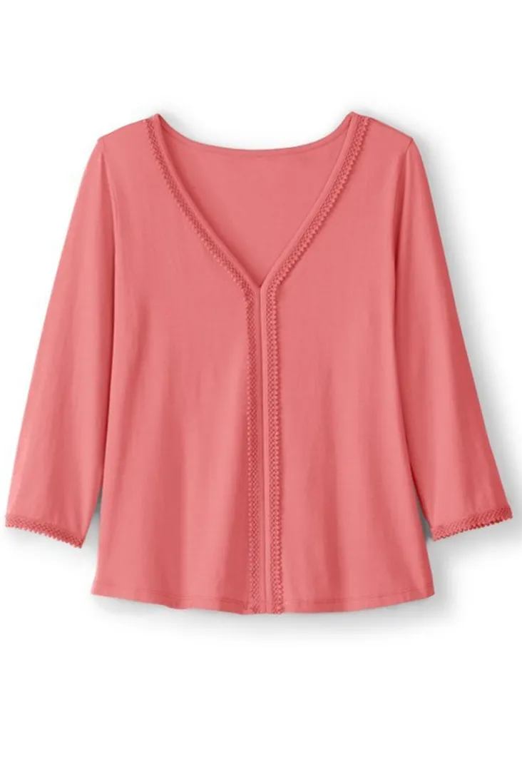 zoey_tee_9.webp Flash Sale Soft Surroundings Zoey Tee SunkistCoral